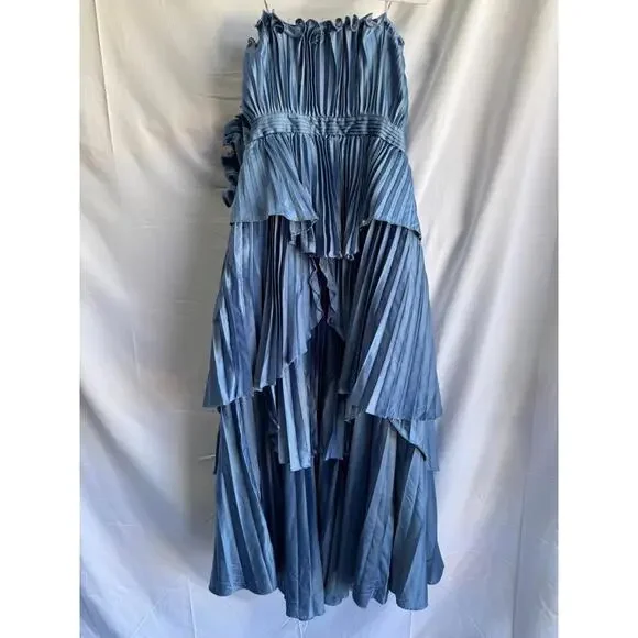 AMUR Blue Janey Midi Dress Size 14 Dresses AMUR Blue Janey Midi Dress Size 14 Dresses